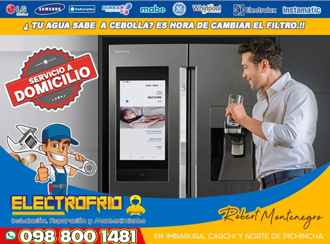 Publicidad Electrofrío a domicilio