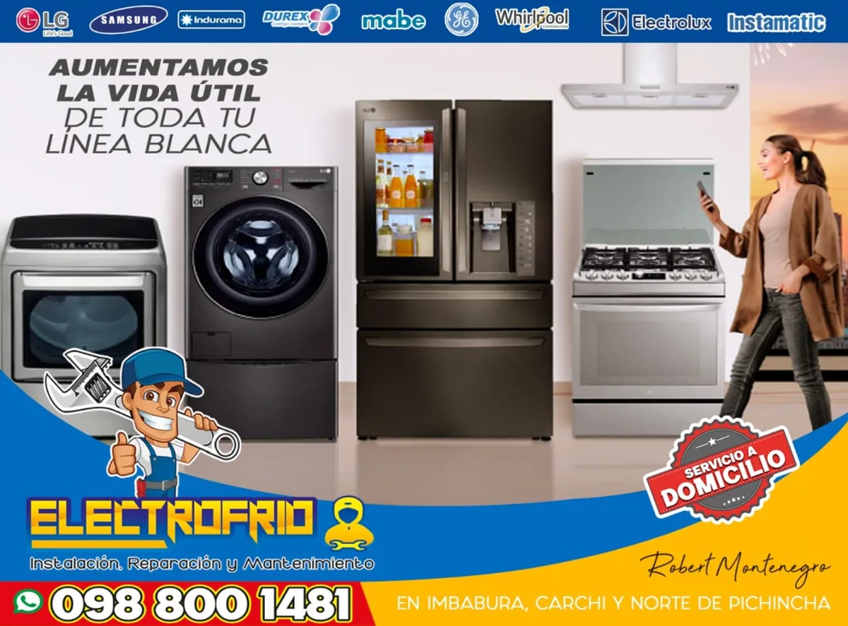 Publicidad Electrofrío lavadoras